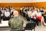 Боец СВО встретился со студентами ВГК им. П.А. Серебрякова